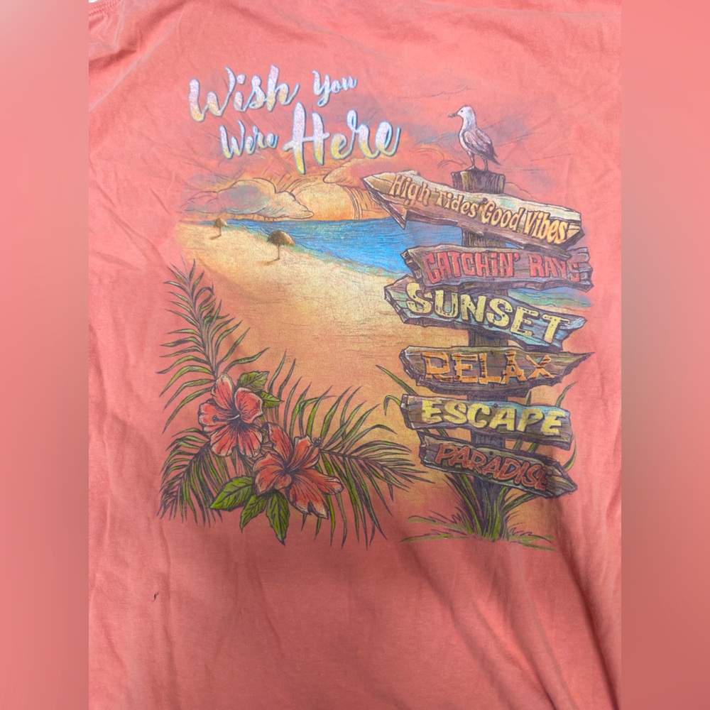 Wish you were here tshirt - Picture 1 of 5